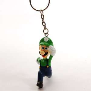  Super Mario Keychain Cute Keyring Keyfob Green  