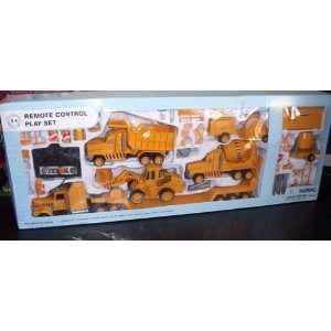  Remote Control Construction Vehicle Play Set Toys & Games