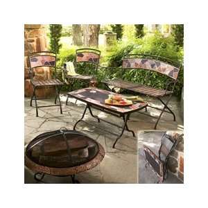  OUTDOOR FURNITURE & FIRE PIT: Kitchen & Dining