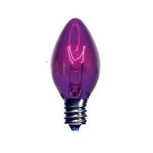  Purple C7 Replacement Bulbs  25 bulbs/box: Home 