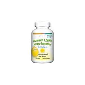  Sunny Gummies Vit D 1000 Iu Size: 50: Health & Personal 