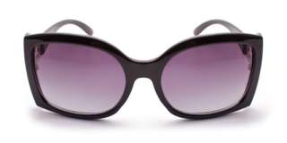 These are a pair of DG Eyewear Sunglasses, with a diamond look temple 