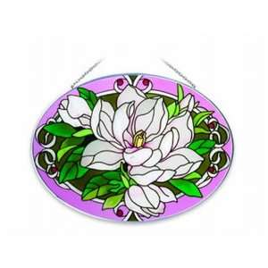  Magnolias   Suncatcher by Joan Baker