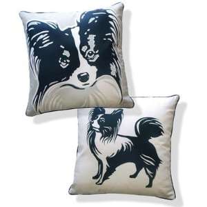  Doggie Style Reversible Papillon Pillow