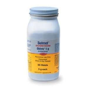  Boehringer Solubles Sulmet Oblets 2.5gm 100btl: Pet 