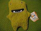 COMFORT CREATURES BUCKY BUCKWHEAT PILLOW teeth face GRN