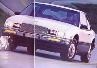 1986 Buick Riviera Prestige Brochure Xlnt!  