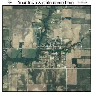   Aerial Photography Map of Camargo, Illinois 2011 IL 