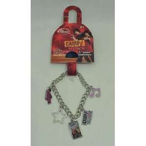  Disney Camp Rock Charm Bracelet with 5 Charms: Everything 