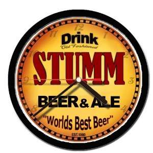  STUMM beer and ale cerveza wall clock: Everything Else