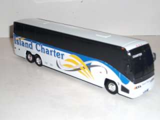 MCI E 1:64 DIECAST COLLECTOR BUS ISLAND CHARTER  