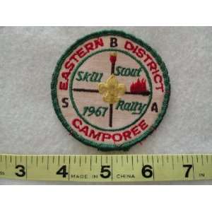    Eastern District Camporee Scout Rally 1967 Patch: Everything Else