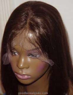 New Beautiful Indian Remy Straight Full Lace Wig with Natural Waves