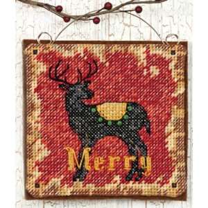    Reindeer Christmas Ornament   Cross Stitch Kit