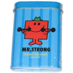  Mr. Men & Little Miss Mr. Strong Adhesive Bandages Toys & Games
