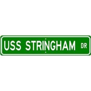  USS STRINGHAM DD 83 Street Sign   Navy: Sports & Outdoors