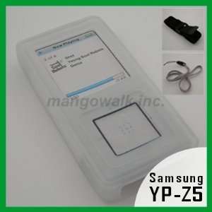  CLEAR Silicone Skin Case for Samsung Yepp YP Z5 YPZ5 