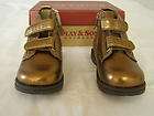NEW REPLAY SHELLY BRONZE GIRL LEATHER SPECIAL BOOTS SIZE US 9.5 ERU 26