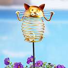 Vtg Handmade Kitten Cat Silverstri Xmas Ornament Figuri