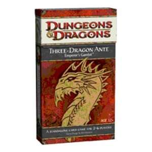  DUNGEONS & DRAGONS THREE DRAGON ANTE EMPERORS GAMBIT CARD 