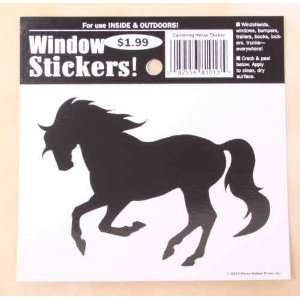  Cantering Horse Window Sticker Decal: Sports & Outdoors