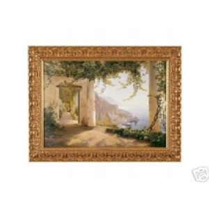  Amalfi Dai Cappuccini By Aagaard, Carl Frederick 1833 1895 