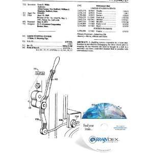  NEW Patent CD for LOOM STOPPING SYSTEM: Everything Else