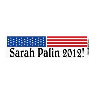  Sarah Palin 2012 (1)   Political Bumper Stickers (Medium 