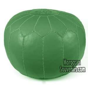  Moroccan Pouf, Pouffe, Ottoman, Poof, Color : Olive Green 