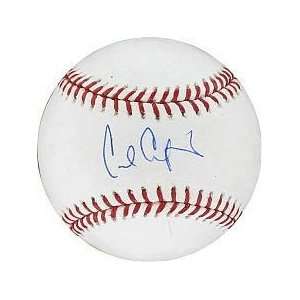 Carl Crawford Autographed Ball   ?   Autographed Baseballs:  