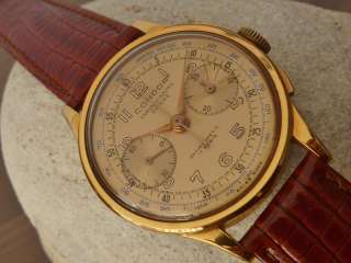   SUISSE Vintage Chronograph Watch HW Landeron Cal. 152; 38mm  