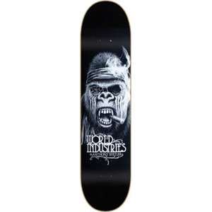   Shetler Gorilla Skateboard Deck   8.1 Stiffy Pop: Sports & Outdoors