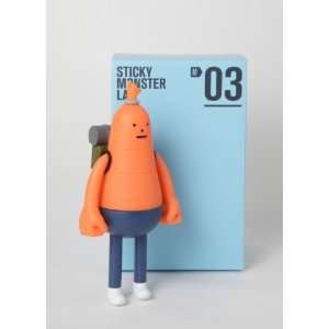    M03 SAUSAGE Vinyl Figure   Sticky Monster Lab: Toys & Games