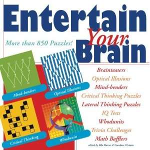   Your Brain: More than 850 Puzzles! [Paperback]: Terry Stickels: Books