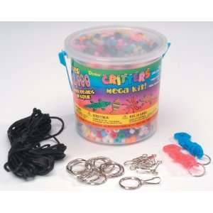 Darice Crafts Bead Kit Plastic Pony Bead Mega Critters 