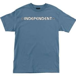  Independent Bar Cross Medium Slate Short SLV: Sports 