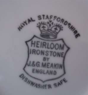 MEAKIN Royal Staffordshire Heirloom Ironstone Teapot   Made in 