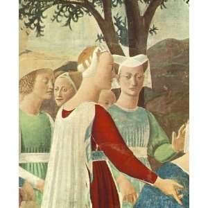   of the Holy Wood detail 3, by Piero della Francesca