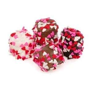 Heart Sprinkled Hand Dipped Marshmallows Grocery & Gourmet Food
