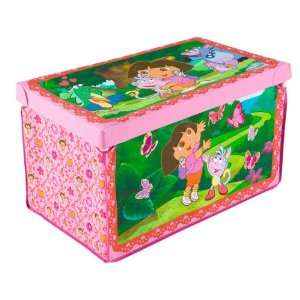   Enterprise Nickelodeon Dora the Explorer Fabric Toy Box: Toys & Games