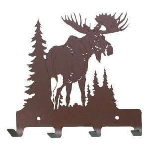 Northern Territory Moose Metal Key Rack 