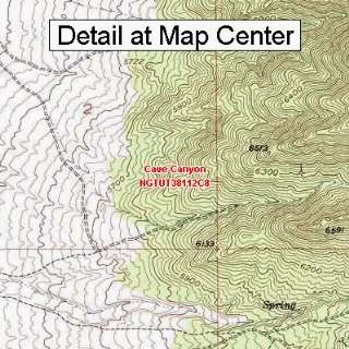   Map   Cave Canyon, Utah (Folded/Waterproof)