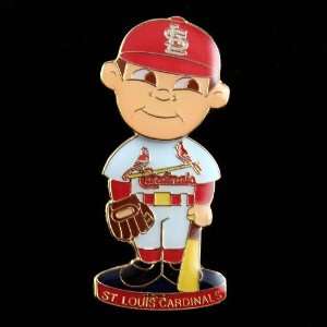  St. Louis Cardinals Bobblehead Baseball Player Pin: Sports 