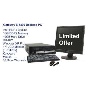   XP Professional 1GB Memory 40GB Hard Drive, CD Burner, Mouse, Keyboard