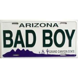   : America sports AZ Arizona Bad Boy License Plate: Sports & Outdoors