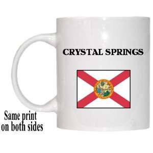    US State Flag   CRYSTAL SPRINGS, Florida (FL) Mug 