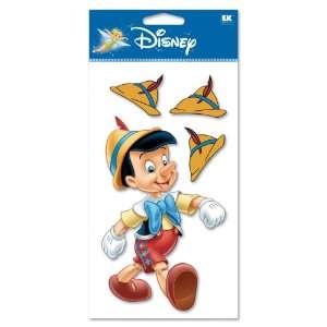  Disney Jumbo Pinocchio Dimensional Sticker Arts, Crafts 