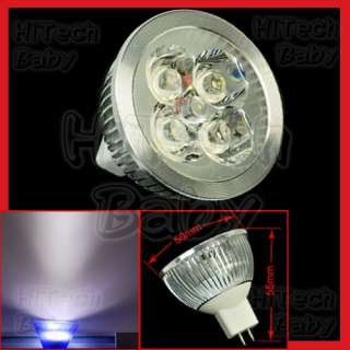 4W LED =50W Halogen 12V MR16 Down Light Bulb Cool White  
