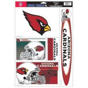   Cardinals Decal Sheet Car Window Stickers Cling: Sports & Outdoors
