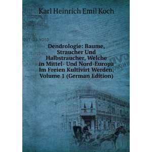   Volume 1 (German Edition) Karl Heinrich Emil Koch  Books